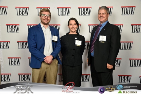 Image of staff members at the Philanthropists of the Year Awards