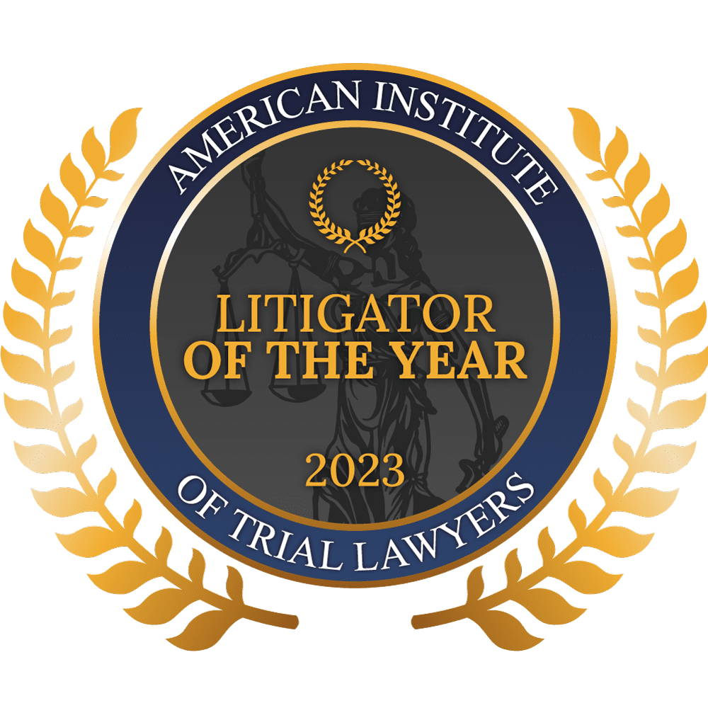 2023 Litigator of the Year Seal
